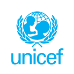 UNICEF logo, United Nations agency protecting children’s rights worldwide